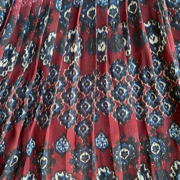 Abercrombie & Fitch Flowy Pleated Maxi Skirt - Picture 4 of 8